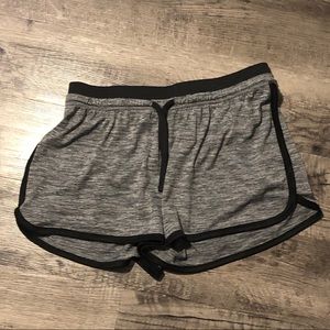 Gray Activewear Shorts Size Large